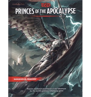 D&D Adventure Princes of the Apocalypse Dungeons & Dragons Scenario Level 1-15 